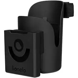 Тримач для чашки та телефону Lionelo Ove Black Carbon, чорний (LO-OVE)