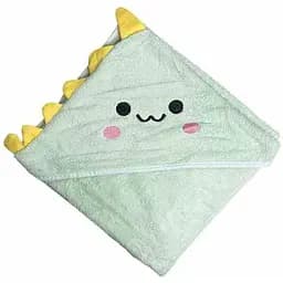Дитячий рушник з капюшоном MGZ-0640(Green) розмір 80х80 см