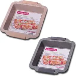 Форма для выпечки Kamille Marble с силиконовыми ручками 30.3х26.7х6 см kuh0006933