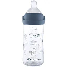 Бутылочка для кормления Bebe Confort Emotion Physio Urban Garden, 270 мл, синяя (3102209130)