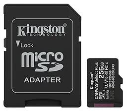 Карта пам'яті Kingston MicroSDXC(1) 256Gb/Gen3+Ad