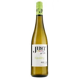 Вино Just Riesling Vegan, белое, сухое, 0,75 л