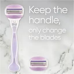 Станок для гоління Venus Comfort Glide Breeze з 6 змінними касетами - мініатюра 3