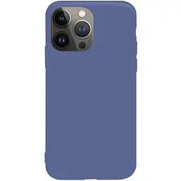 Чохол-накладка Toto 1 mm Matt TPU Case Apple iPhone 13 Pro Max Navy Blue