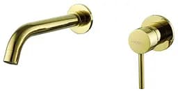 Смеситель для умывальника Mexen Alma Gold скрытого монтажа MEX-75015-50 Золотой