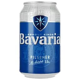 Пиво Bavaria Premium светлое 5% 0.33 л ж/б