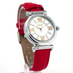 Класичний жіночий годинник Skmei 9075 Elegant (Червоний)