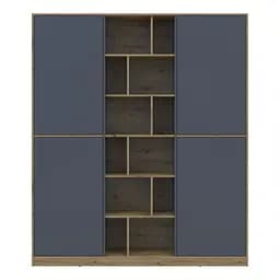 Шафа для одягу Doros Морган Дуб Артизан/Графіт ДСП 180х38.5х210 (42001256)