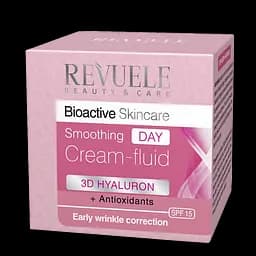 Разглаживающий дневной крем-флюид для лица Revuele Bioactive Skincare 3D Hyaluron Smoothing Day Cream-Fluid, 50 мл