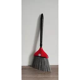 Віник Zambak Plastik №3 пластмасовий зі з'ємною ручкою 20х70 червоний (ZP-262r) - мініатюра 4