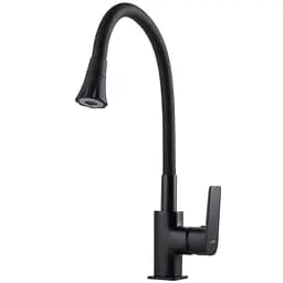 Смеситель для кухни Globus Lux Bonn GLB-0203SA-BB-B01 Черный матовый