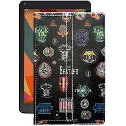 Чохол StatusCASE з екошкіри для планшету Sigma Tab A102 Бітлз
