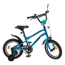 Велосипед дитячий Prof1 Urban Y14253S-1 14д бирюзовий матовий