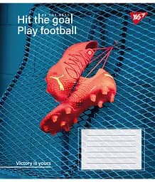 Набір зошитів Yes Hit the goal А5 в лінійку 48 аркушів 10 шт. (767390) - мініатюра 4
