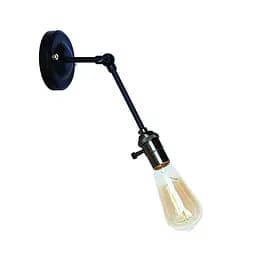Бра настенное E27 Levistella 752WG1904-1 60W черный металл для дома
