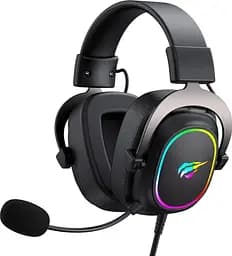 Навушники Havit H2002P Plug USB Black (HV-H2002P-BO)