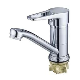 Смеситель для кухни Solone 4F-B045 на гайке Хром 30412