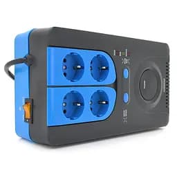 Стабілізатор напруги релейний GreenWave Winchester 1500VA, 4xShuko, DC140-260V