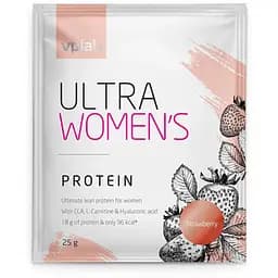 Протеїн для жінок VPLab Ultra Women's Protein, 25 грам - Полуниця