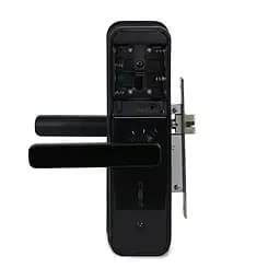 Замок біометричний автономний Trinix TRL-5303BTF Black з Bluetooth, зчитувачем відбитків пальців і карт Mifare (65-00061)