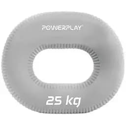 Еспандер кістьовий PowerPlay силіконовий PP-4336 Hand Grip Large 25 кг Сірий (PP_4336_Grey_25kg)