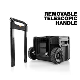 Ящик для інструментів TOUGHBUILT TB-B1-B-70R StackTech на колесах - мініатюра 3