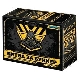 Настільна гра "Битва за Бункер" Vechornytsi 0119-VCHR, ігрове поле, 330 карт