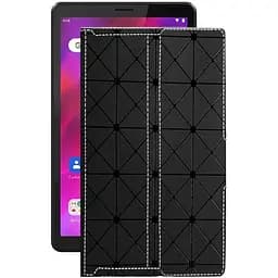 Чохол StatusCASE з екошкіри для планшету Lenovo Tab M8 (3rd Gen) Чорний ромб