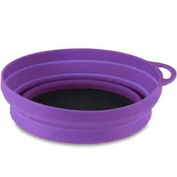 Тарілка Lifeventure Silicone Ellipse Bowl Фіолетовий - мініатюра 2