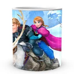 Кухоль GeekLand Frozen Холодне Серце Олаф Крістофф Анна FZ.002.04 330 мл білий - мініатюра 2