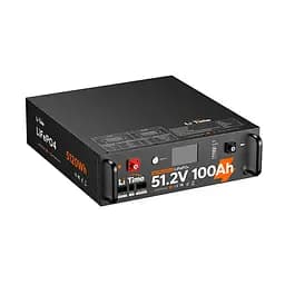 Акумуляторна батарея літій-залізо-фосфатна LiFePO4 51.2В 5120Вт*год LiTime L51.2V100-100-COM-16-S3U монтаж в стійку 19" (44-00521)