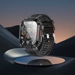 Смарт-годинник Borofone BD9 51mm 300 mAh IP67 Smart sports watch (call version) чорний - мініатюра 3