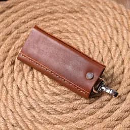 Чоловіча шкіряна ключниця GRANDE PELLE 11.5х5 см acs0025848 - мініатюра 7