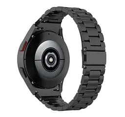 Ремінець для Samsung Galaxy Watch 4 40mm + конектор (2шт) - чорний розмір L нержавіюча сталь ширина кріплення 20мм Watchbands Stainless Premium (WB00S4MPREMIUM1440CN) - мініатюра 2