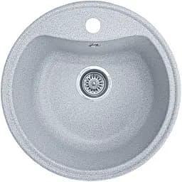 Мийка кухонна Valetti 3S гранітна 495x495 мм сіра