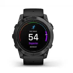 Смарт-годинник Garmin Epix Pro Gen 2 Sapphire 51mm Carbon G. DLC Tit. with Black Band (010-02804-00/01/53) - мініатюра 2