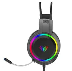 Наушники Aula S-608 Wired Gaming Headset Black - мініатюра 2