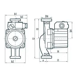 Циркуляційний насос Sprut LRS 25-6S-180 (122151) - мініатюра 3