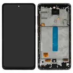 Дисплей Samsung G985 Galaxy S20 Plus, G986 Galaxy S20 Plus 5G, чорний, без рамки, Оригінал (переклеєне скло)