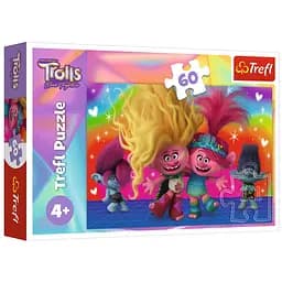 Пазл Trefl Дружні тролі Тролі 60 ел. (17386)