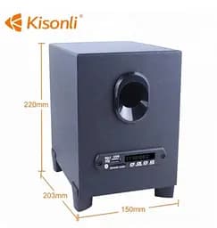 Комп'ютерні колонки 2.1 Kisonli TM6000U, Bluetooth, AUX, 5W+2x3W - мініатюра 6