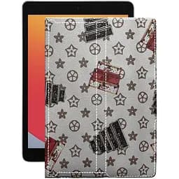 Чохол StatusCASE з екошкіри для планшету Apple iPad 7 10.2 (2019) Луі-Вітон-білий