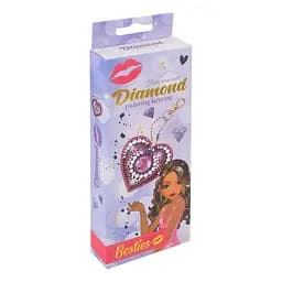 Брелок Besties Сердце с бриллиантовой росписью (961019)