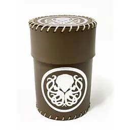 Настольная игра Планета Ігор Чаша для кубиков Ктулху (коричневая) (Dice cup Cthulhu brown) (pi-dc002)