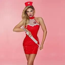 Эротический костюм медсестры JSY Горячая Ванесса S/M