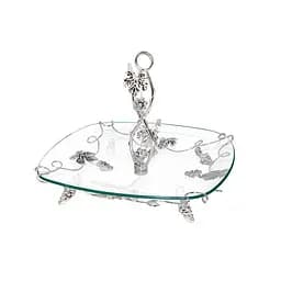 Фруктівниця SnT Виноград, квадратна, 30 см (37209)