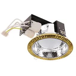 Светильник Downlight потолочный Brille 166642 DL-26/2 PB E27 врезной