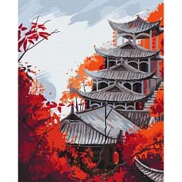 Картина за номерами Brushme Храм © Hanna Rolinska 40x50 см