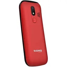 Телефон кнопковий Sigma mobile Comfort 50 Optima TYPE-C червоний - мініатюра 4