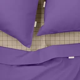 Комплект постільної білизни Cosas Lavender CS1 Євро орхідея (Ranfors48_PlumLight_CellAshbeige_200) - мініатюра 3